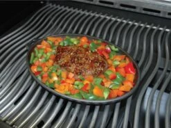 Napoleon Gusseisenpfanne Mit Untersetzer -Grillen im Freien napoleon gusseisen pfanne untersetzer 56003 g