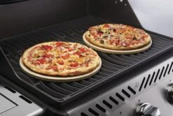 Napoleon Travel Q Pizzastein 25cm (2 Stück) -Grillen im Freien napoleon pizzasteine 2er 70000 1
