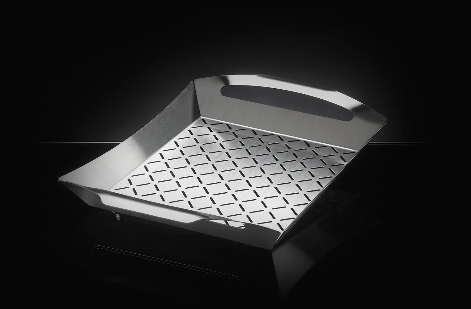 Napoleon PRO Gemüse Grillkorb Edelstahl 4 Napoleon PRO Gemüse Grillkorb Edelstahl – Bild 2