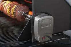 Napoleon Drehspieß / Rotisserie Comm. Quality LEX605, 730, PRO605 Holzkohle -Grillen im Freien napoleon rotisserie drehspiess mit grillgut 02 1