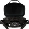 Napoleon TravelQ PRO285 Kompakt Gasgrill Schwarz - Modell 2023 -Grillen im Freien napoleon travelq gasgrill pro285 bk deckel offen