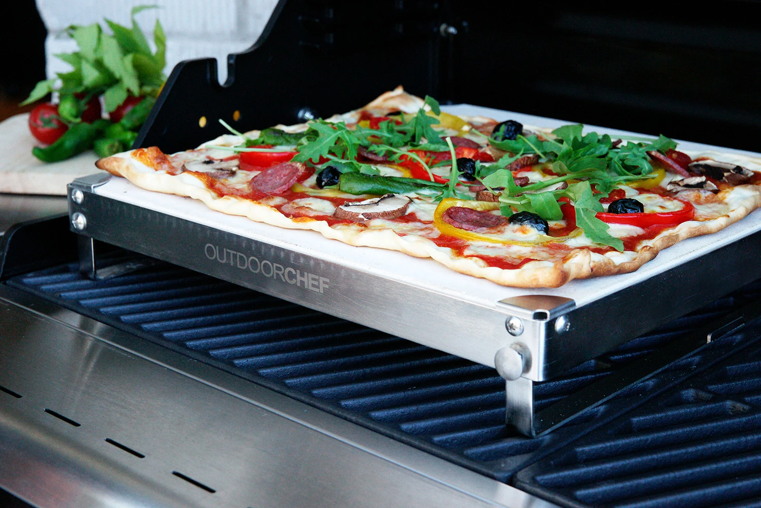 Outdoorchef DGS Pizzastein, 37 X 37 Cm 3 Outdoorchef DGS Pizzastein, 37 X 37 Cm