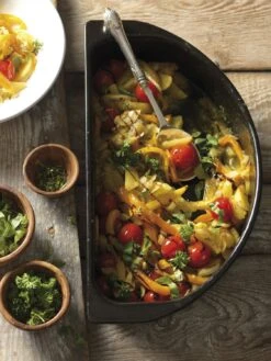 Outdoorchef Gourmet Halbmond Kochset / Grillschalen Porzellanemailliert / 2 Teilig -Grillen im Freien outdoorchef gourmet halbmond 18 211 72 e