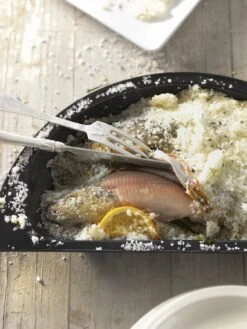 Outdoorchef Gourmet Halbmond Kochset / Grillschalen Porzellanemailliert / 2 Teilig -Grillen im Freien outdoorchef gourmet halbmond 18 211 72 f