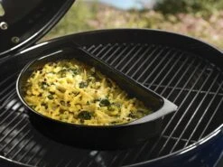 Outdoorchef Gourmet Halbmond Kochset / Grillschalen Porzellanemailliert / 2 Teilig -Grillen im Freien outdoorchef gourmet halbmond 18 211 72 g
