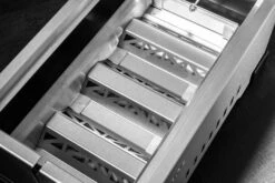 Thüros PRO1 - Modularer Holzkohle Tischgrill Mit Edelstahlrost -Grillen im Freien thueros pro1 detail innen 1